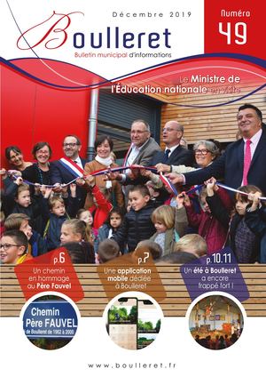 Bulletin municipal de Boulleret - décembre 2019
