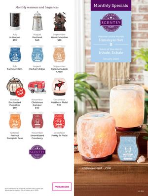 January Warmer & Scent of the Month Flyer