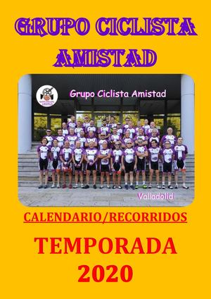 CALENDARIO AMISTAD 2020