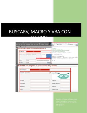 Buscarv Con Imágenes Usando Vba Y Macros
