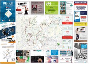 Plànol de Esplugues de Llobregat 2020