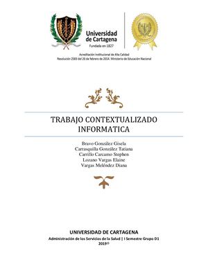 Trabajo Contextualizado Informatica