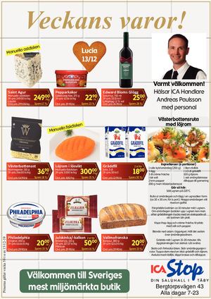 Ica Stop Veckans Kampanjblad V 50