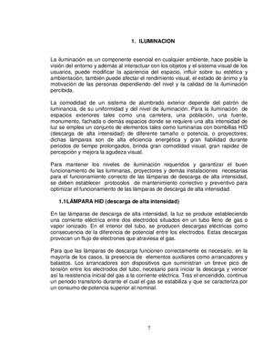 Lámparas De Descarga