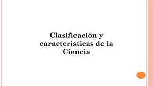 Diapositivas Ciencia