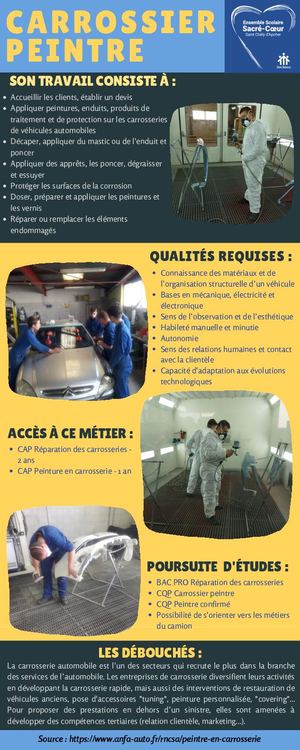 7 Fiches Métiers Secteurs Lpi Sacré Coeur 1capi