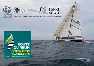 Route du Rhum 2018 Esprit scout