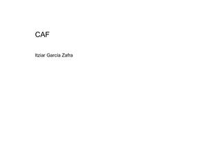 Ejercicio Del Caf