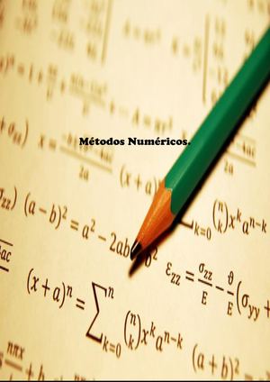 Métodos Numéricos