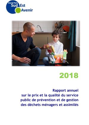 Rapport 2018 prévention et de gestion des déchets ménagers et assimilés