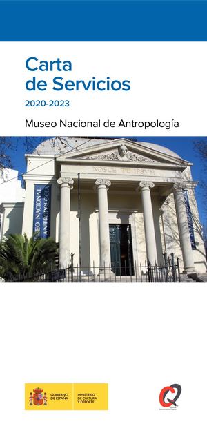 Carta de Servicios. Museo Nacional de Antropología