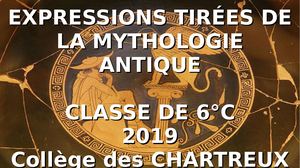 Expressions tirées de la mythologie antique