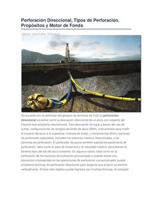 Perforación Direccional Fernando Soruco