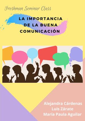 HABILIDAD BLANDA: COMUNICACIÓN