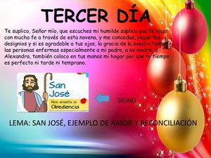 Tercer Día Novena