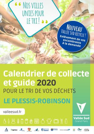 Calendrier de collecte et guide du tri - Le Plessis Robinson 2020