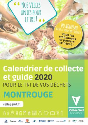 Calendrier de collecte et guide du tri - Montrouge 2020