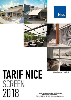 Nice Screen Tarif