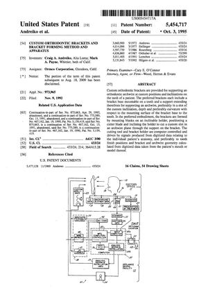 Custom Orthodontic Brackets