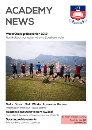 School Newsletter December 2019