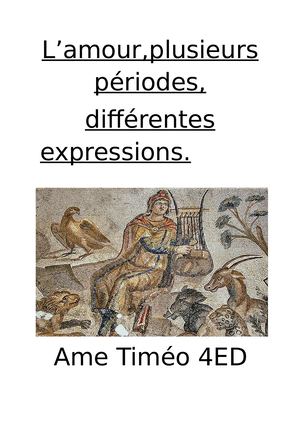 Anthologie de poèmes d'amour