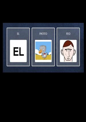 Cuento de patito feo