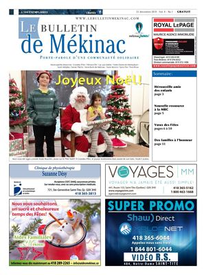 Le Bulletin de Mékinac - Noël 2019