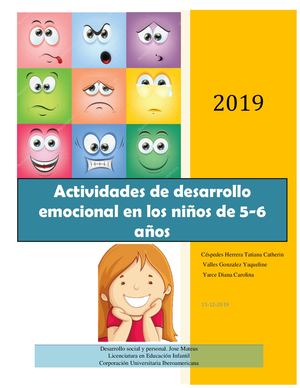 Cartilla de  Desarrollo personal.