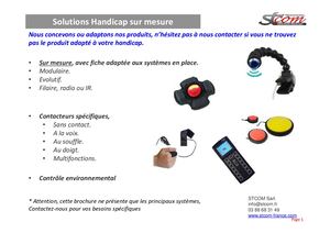 Catalogue Produits Handicap STCOM