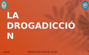 Diapositivas de la Drogadicción