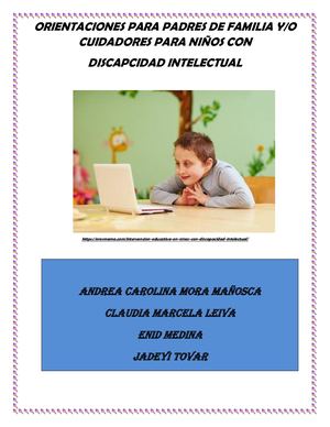 Orientaciones Para Padres De Familia Revista