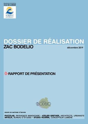 ZAC Bodelio - consultation du public décembre 2019 - janvier 2020
