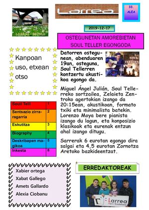 2019. 12. 17. 33.  Aldizkaria