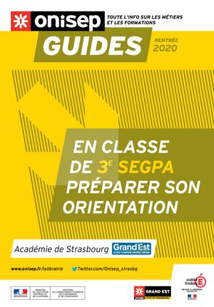 En classe de 3e Segpa 2020 - Préparer son orientation 2020