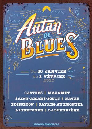 Programme Festival Autan de Blues 2020