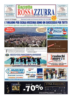 Gazzetta Rossazzurra Anno Iv N 26 Del 21 12 2019