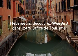 Présentation WeeBnB Pour Hébergeurs