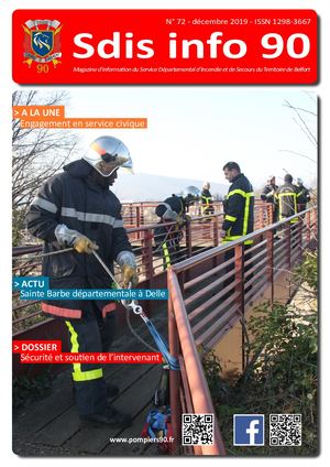 Sdis Info 90 N°72 Décembre 2019