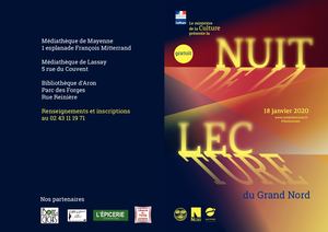 Calaméo - Programme Nuit de la lecture 2020