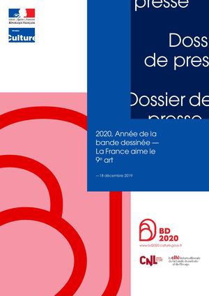Dossier de presse de BD 2020