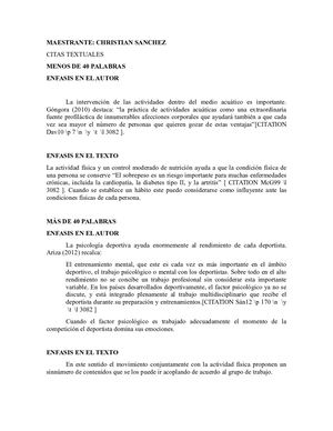 Citas Textuales