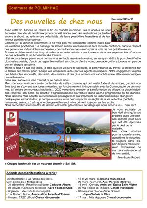 Journal Décembre 2019 20 12 19