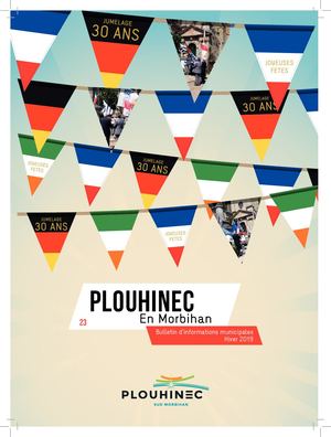 Bulletin municipal hiver 2019 - Plouhinec sud Morbihan