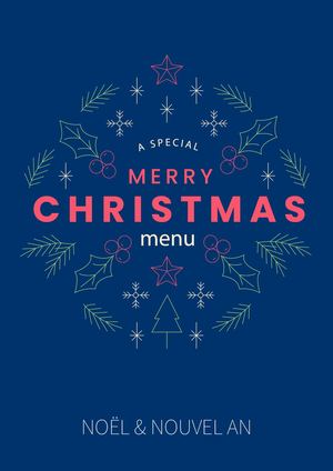 Menu Noël 2019