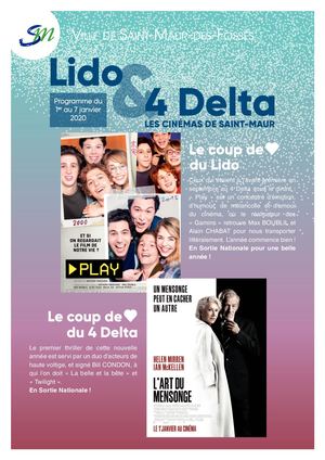 Programme Cinémas 1er Au 7 Janvier 2020