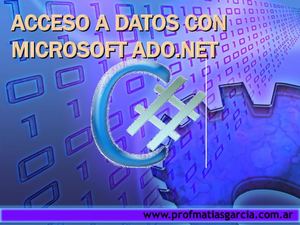 Tutorial de C# - Acceso a datos con ADO.Net