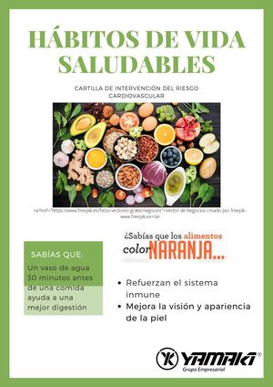 CARTILLA INTERVENCIÓN DEL RIESGO CARDIOVASCULAR