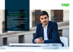 Guide Produits et Tarifs Sage