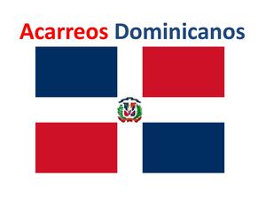 Acarreos Dominicanos