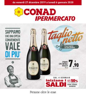 Volantino Conad Iperstore GD Nordiconad Conad Nord Ovest Modena 27 Dicembre 2019 6 Gennaio 2020